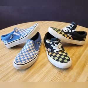 Vans/Hurley Boys Sneaker Bundle 2/2.5Y